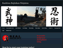 Tablet Screenshot of kbninjutsu.com